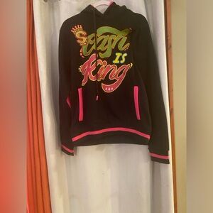 NEW Create 2MRW Cash Is King Medium Vibrant Black Hoodie